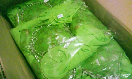 green衣装