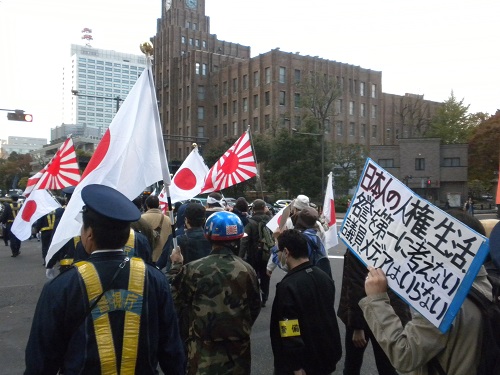 ヘイト規制歓迎！デモin銀座～日本人が日本国内で差別されるヘイトを取り締まれ！～20141123