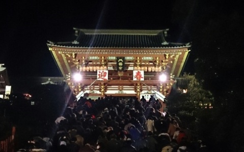 2014年1月1日、鎌倉八幡宮