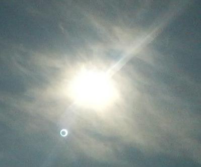 2012年5月21日AM7時29分金環日食