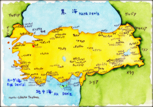06トルコ地図ジュマルクズク村