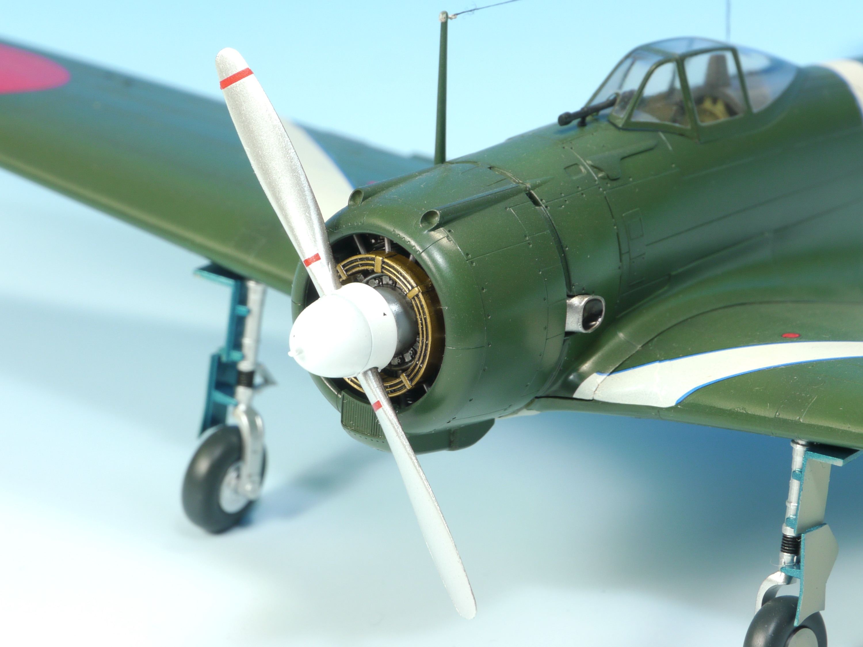 中島 キ43 一式戦闘機 隼 I型 完成写真 | 醤油皿の模型製作記