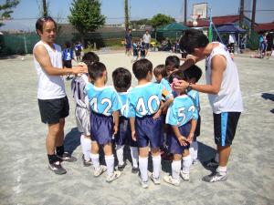 2011年度春季青葉区少年サッカー大会Ｕ８準優勝（決勝戦＋表彰式）