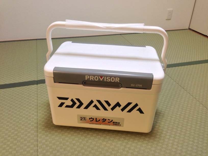 プロバイザーのクーラーボックス買いました（DAIWAプロバイザーGU-2700 