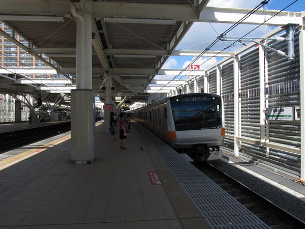 2012年5月20日より使用を開始した武蔵小金井駅4番線（上り本線）。